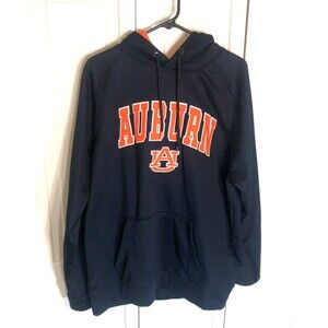 Auburn Tigers Hoodie Sweatshirt X-Large Adult Blue Orange Colosseum XL Pullover